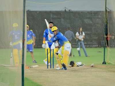 IPL 2019: ತಲ ಧೋನಿ, ಸಿಎಸ್‌ಕೆ ಸಮರಾಭ್ಯಾಸ