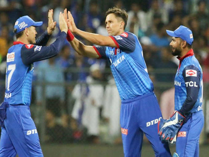 Delhi Capitals players