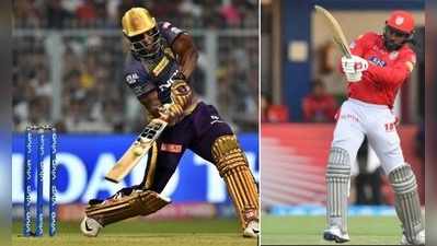 KXIP vs KKR Preview: క్రిస్‌గేల్ vs ఆండ్రీ రసెల్.. ఈరోజు హిట్టర్స్ ఫైట్