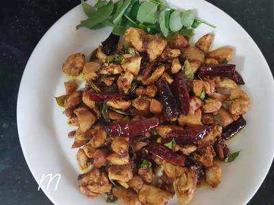 Chicken mezhukkupuratti recipe ചിക്കൻ ഉപയോഗിച്ച് ഒരു വെറൈറ്റി മെഴുക്കുപുരട്ടി