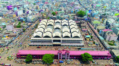 ಕೊನೆಗೂ ಸ್ವಚ್ಛವಾಯಿತು ಸಿಟಿ ಮಾರುಕಟ್ಟೆ