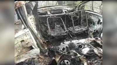 काश्मीर: कारमध्ये स्फोट,  CRPFच्या वाहनाचे नुकसान