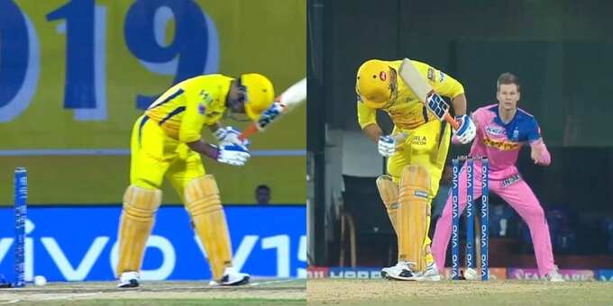 MS Dhoni Stumps