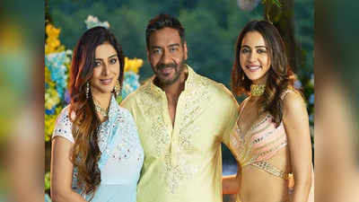 विडियो: दे दे प्यार दे के ट्रेलर लॉन्च पर Ajay Devgn ने केक काटकर मनाया बर्थडे