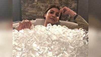 Kajal Aggarwal Sita Pics: அடிக்கிற வெயிலுக்கு வடிவேலுவின் அட்வைஸை கேட்ட காஜல் அகர்வால்