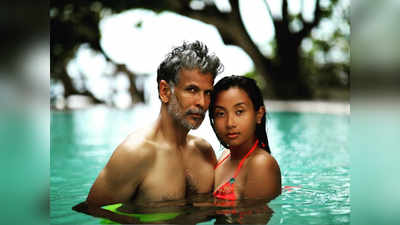 देखें, Milind Soman और अंकिता कंवर की हॉट तस्वीर