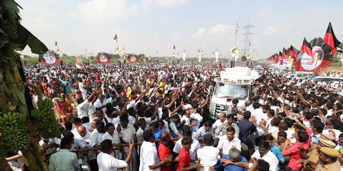 எளிய மக்களிடம், எளிமையாய் இறங்கி பிரச்சாரம்!