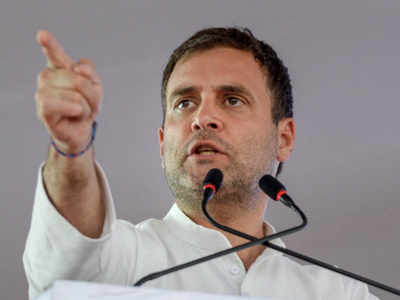 Rahul Gandhi: मोदींनी रायफल पकडून दाखवावी- राहुल