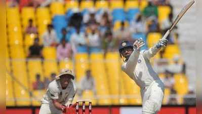 पहली पारी: भारत ने बनाए 487 रन, न्यू जीलैंड 69/2
