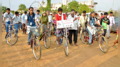 ಸೈಕಲ್‌ ಜಾಥಾಕ್ಕೆ ಚಾಲನೆ