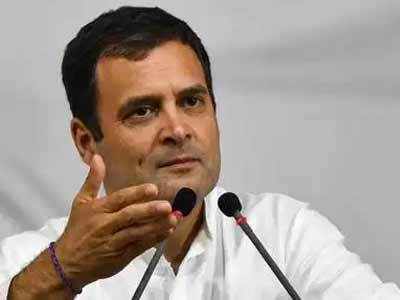 rahul gandhi: भाजपचं संकल्पपत्र अहंकाराने भरलेलं, राहुल यांची टीका