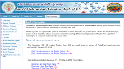आन्ध्र प्रदेश इंटर रिजल्ट 2019: जारी हुआ इंटरमीडिएट का परिणाम, ऐसे देखें