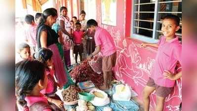 ಹೆಮ್ಮಾಡಿ ಶಾಲೆಯಲ್ಲಿ ಆಕರ್ಷಿಸಿದ ಮಕ್ಕಳ ಸಂತೆ