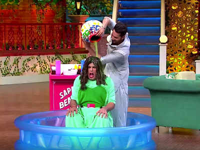 The Kapil Sharma Show: पहली बार किसी ने सपना को दिया अनोखा मसाज