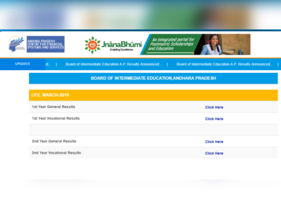 AP इंटर रिजल्ट 2019: घोषित हुआ इंटरमीडिएट परिणाम, 72% छात्र पास