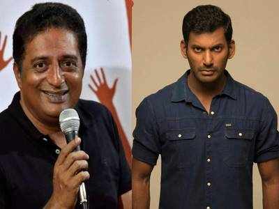 Prakash Raj: நம்ம தல பிரகாஷ் ராஜுக்கு விசில் போடுங்க்... விஷாலின் உருகும் வீடியோ!