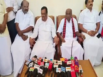 காவிரி குறுக்கே கர்நாடகா கட்டும் அணைக்கு ஓபிஎஸ் மகன் மணல் சப்ளை - ஈ.வி.கே.எஸ் பரபரப்பு பேச்சு!