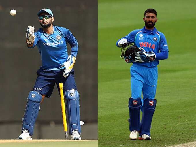 Rishab Pant - Dinesh Karthik