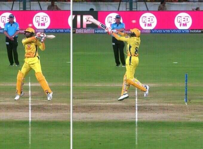 Ravindra Jadeja No Ball Controversy