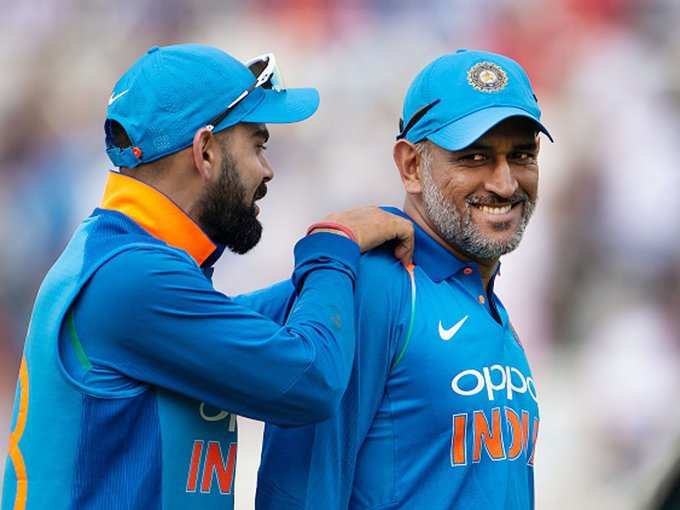 MS Dhoni - Virat Kohli