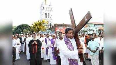 ത്യാഗസ്മരണയില്‍ ക്രൈസ്തവര്‍ ഇന്ന് ദു:ഖവെള്ളി ആചരിക്കുന്നു