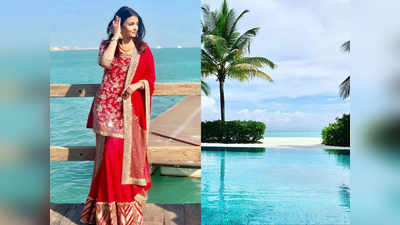 ऐनिवर्सरी से पहले मालदीव से Aishwarya Rai Bachchan ने शेयर की तस्वीर