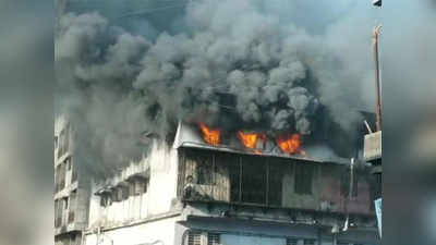 ​ठाणे: भिवंडीत कंपनीला भीषण आग; लाखोंची हानी