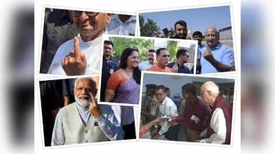 Lok Sabha Polls: ఉత్సాహంగా పోలింగ్.. ఓటేసిన ప్రముఖులు