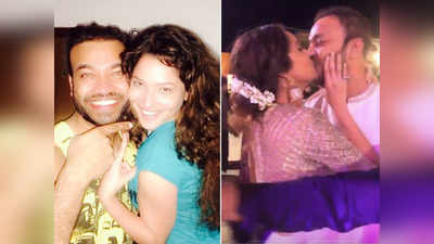 ऐक्ट्रेस Ankita Lokhande ने बॉयफ्रेंड विक्की जैन को कैमरे पर किया किस