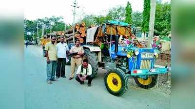 ಅಕ್ರಮ ಕಟ್ಟಿಗೆ ವಶ: ಮೂವರ ಬಂಧನ