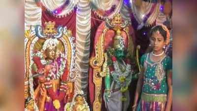 கிருஷ்ணகிரி திரெளபதி அம்மன் திருக்கல்யாண வைபோகம்