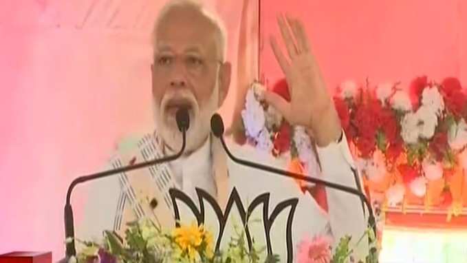 2019 LS polls: PM Modi addresses party workers in Varanasi, praises them on hard work for roadshow 