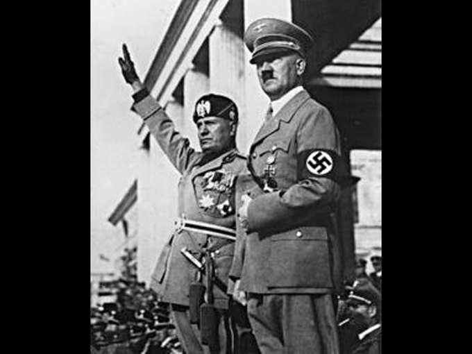मुसोलिनी का प्रशंसक था हिटलर