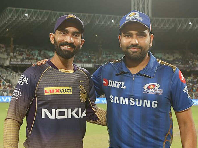 Dinesh Karthik - Rohit Sharma