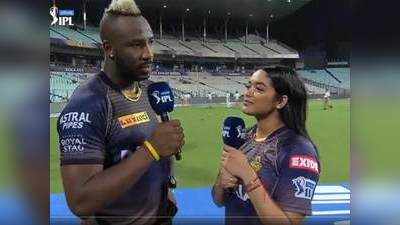 IPL 2019: पत्नी ने रसेल से कहा, मैं जानती थी कि तुम ऐसी पारी खेलोगे