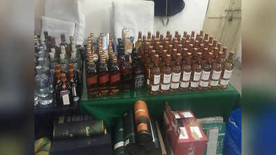 बागपत: पुलिस ने पकड़ी अवैध अंग्रेजी और देसी शराब