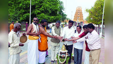 ಮಳೆಗಾಗಿ ಶಿವನಿಗೆ ಪರ್ಜನ್ಯ ಜಪ, ರುದ್ರಾಭಿಷೇಕ