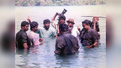 ഇതാണ് നായകനൊപ്പം ക്യാമറയും വെള്ളത്തിൽ ചാടിയ നിമിഷം