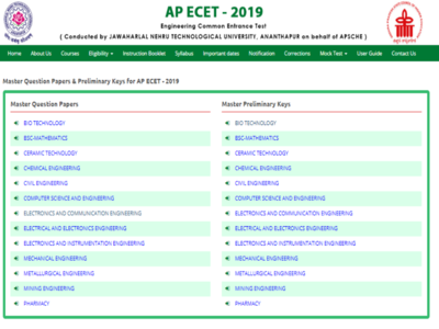 AP ECET Preliminary Key: ఏపీఈసెట్-2018 ప్రాథమిక కీ విడుదల
