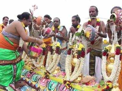 கிருஷ்ணகிரி ஸ்ரீ கண்ணூர் மாரியம்மன் கோவில் மஹா கும்பாபிஷேகம்