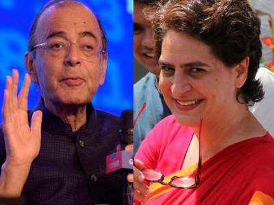 प्रियंका गांधी के वोट कटवा बयान पर अरुण जेटली का तंज, किनारे लग चुकी पार्टी है कांग्रेस