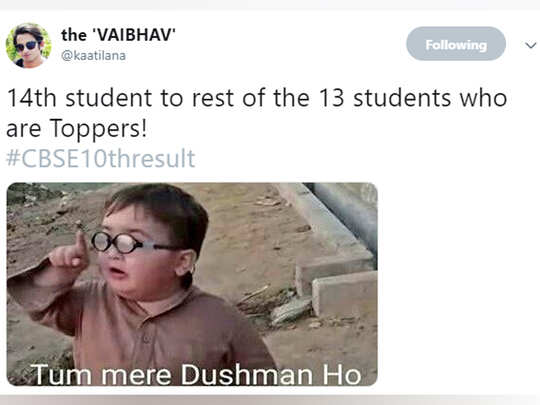 10th class result, CBSE: 10वीं का रिजल्ट आया, ट्विटर बौराया! - hilarious jokes after cbse announced class 10th result - Navbharat Times 10th class result, CBSE: 10वीं का रिजल्ट आया, ट्विटर बौराया! - hilarious jokes after cbse announced class 10th result - Navbharat Times