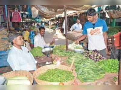 ಬಿಸಿಲೊಂದಿಗೆ ಏರಿತು ತರಕಾರಿ ದರ