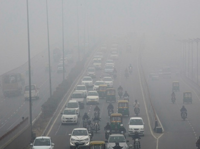 दिल्ली में वायु प्रदूषण में मामूली कमी