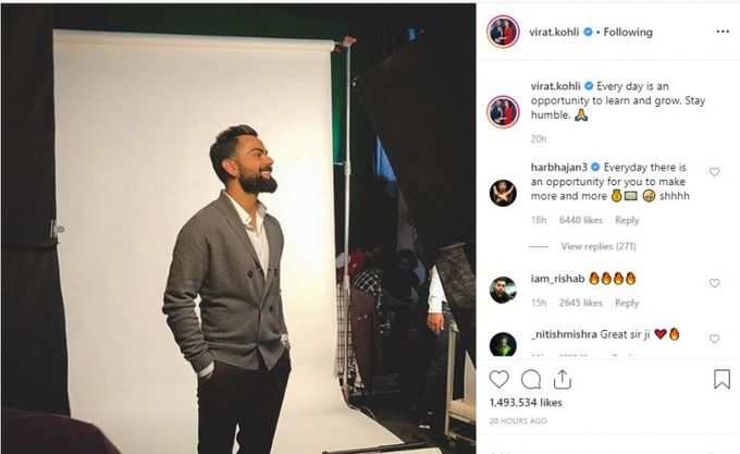 kohli insta