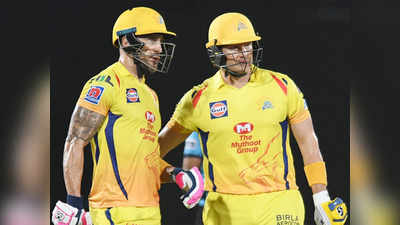 IPL 2019, CSK vs DC- वॉटसन ने तेजी से रन जुटाने के लिए शुक्रिया किया: डु प्लेसिस