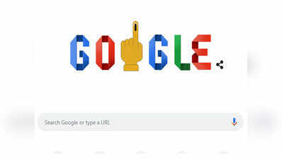 आज सातवें चरण का मतदान, Google ने वोटर्स के नाम किया Doodle