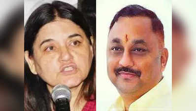लोकसभा चुनाव: सुलतानपुर में मेनका गांधी और सोनू सिंह के बीच बहस, कहा- दबंगई नहीं चलेगी