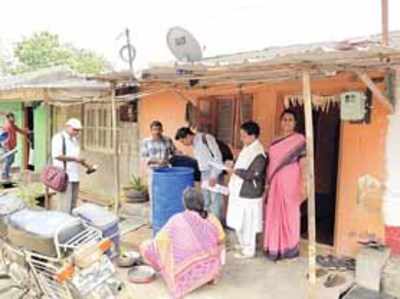 ಜನವಸತಿ ಪ್ರದೇಶದಲ್ಲಿ ಲಾರ್ವ ಸಮೀಕ್ಷೆ ಕಾರ್ಯ