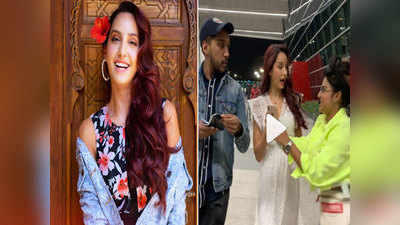 एयरपोर्ट पर महिला की हरकत देख Nora Fatehi को लगा शॉक, विडियो किया शेयर